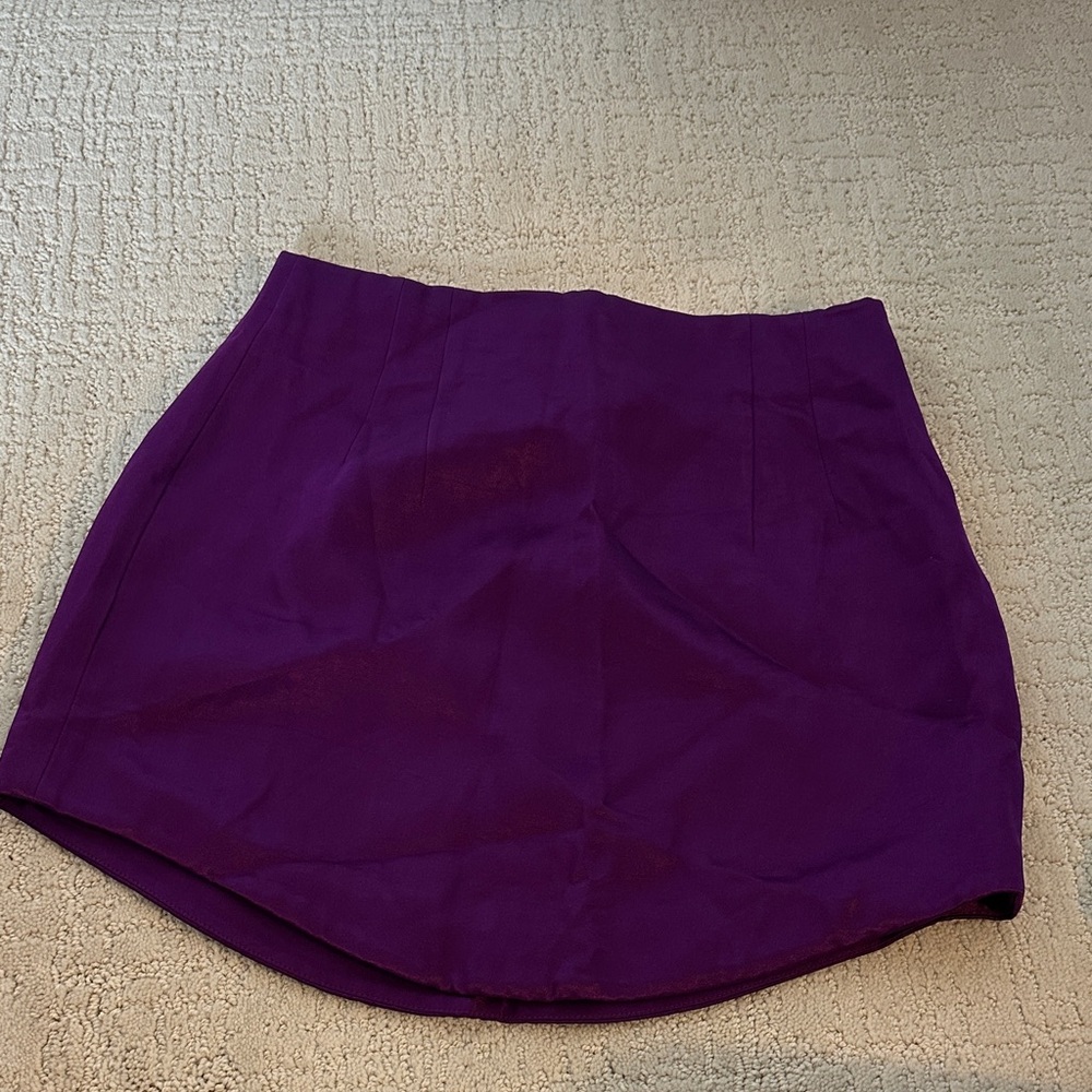 Zara Rich Purple Skirt